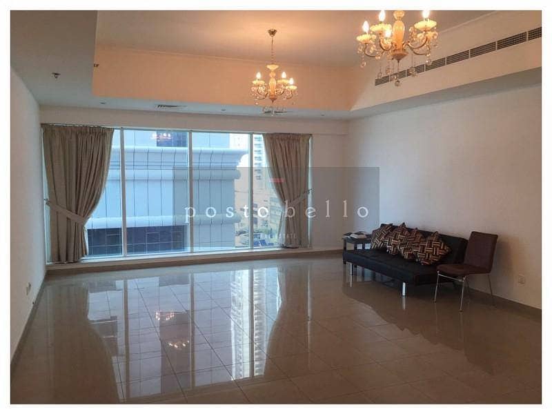Sea and Community View 2BR plus study room Apt in Emirates Crown