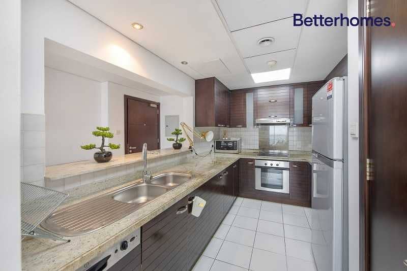 6 Large 1 Bed | Furnished | Marina & Palm View