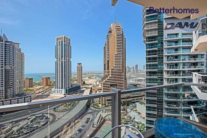 14 Large 1 Bed | Furnished | Marina & Palm View