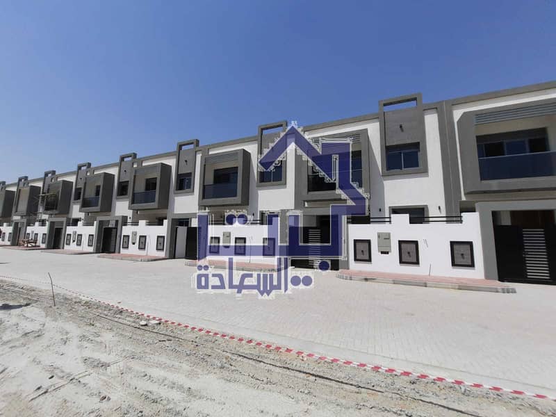 Four-room villa for sale in Zahia, including registration fees, at an excellent price of 850 thousand