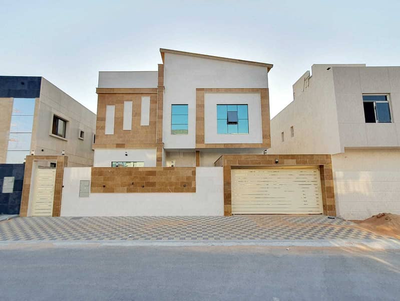 For sale a villa in the most prestigious areas of Ajman (Al-Yasmine) area, freehold for all nationalities and all bank facilities