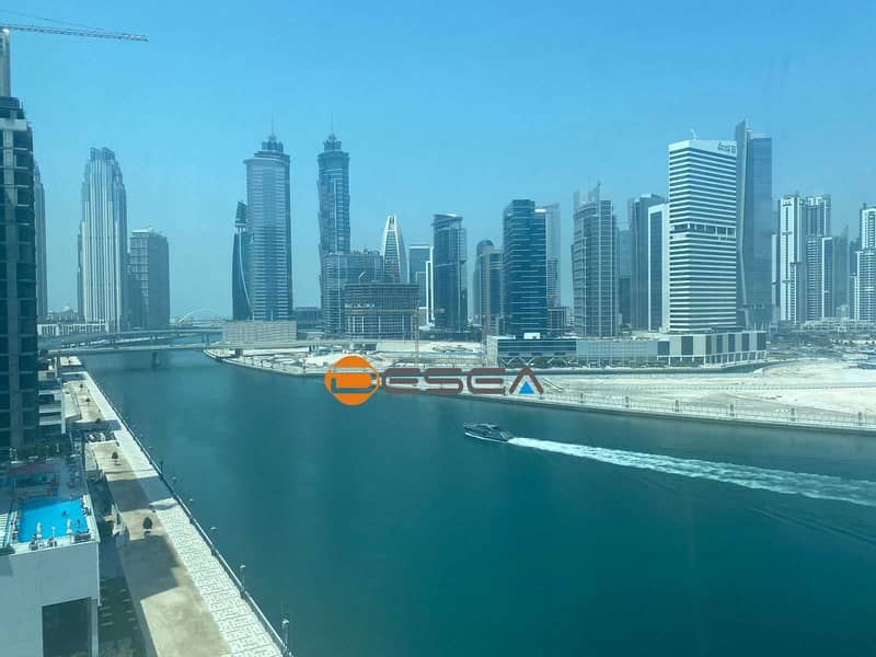 5 Stunning Burj  views  with Canal views | Spacious & bright | Shell & Core