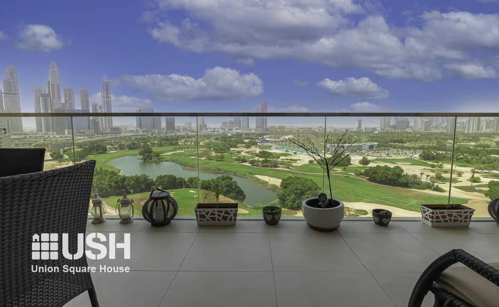 2 Exclusive 3BR + Maids |Golf Course & Lake View