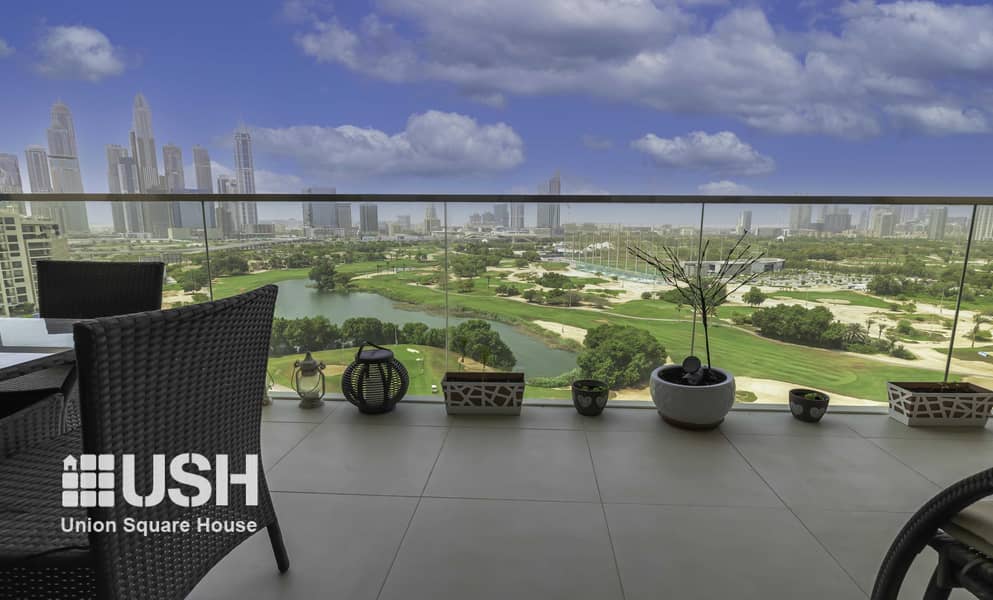 9 Exclusive 3BR + Maids |Golf Course & Lake View