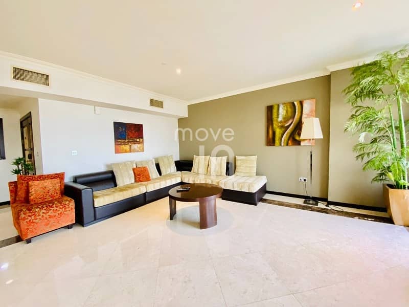 Modern Fully Furnished For Rent|Palm & Marina View