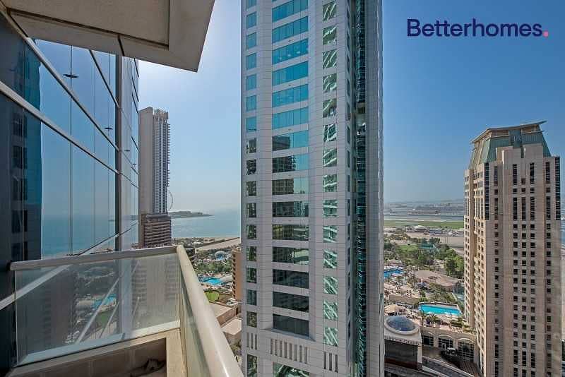 17 High Floor | Balcony | Full Sea View | Furnished