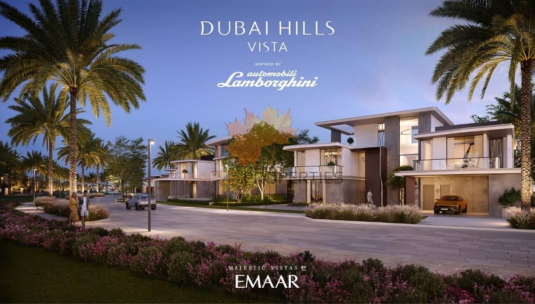 4 Lamborghini Villas || 2 Years Post Handover Payment Plan || 100% DLD Waiver