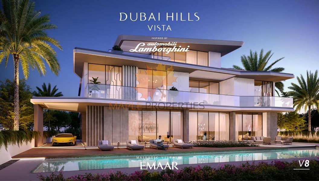 5 Lamborghini Villas || 2 Years Post Handover Payment Plan || 100% DLD Waiver