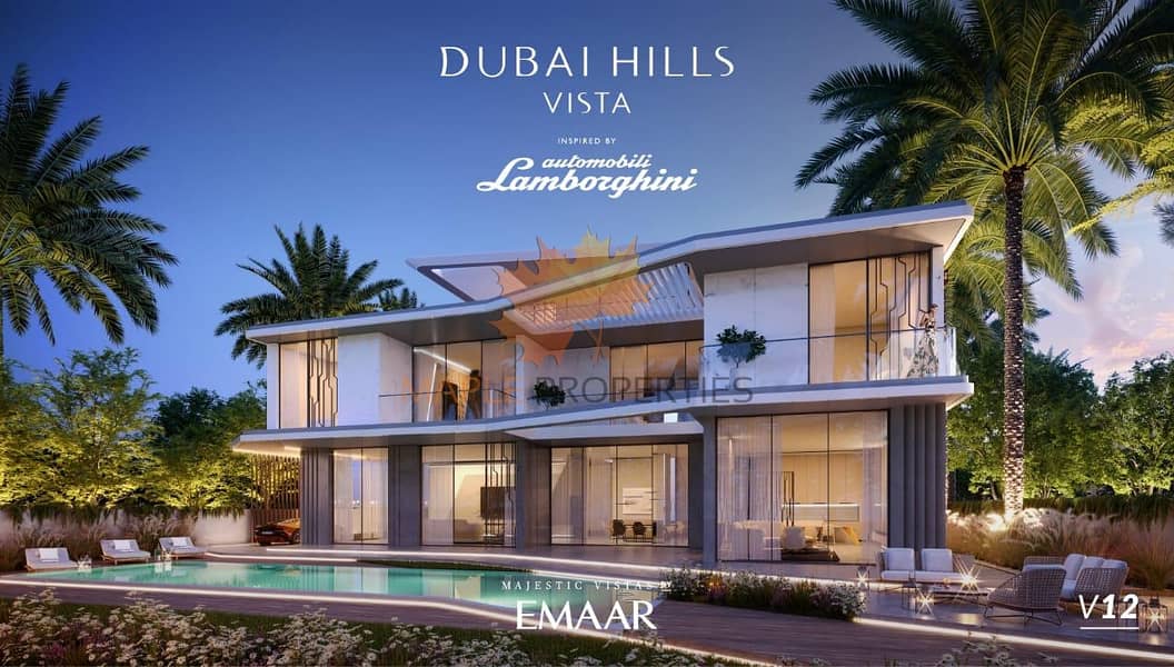 10 Lamborghini Villas || 2 Years Post Handover Payment Plan || 100% DLD Waiver