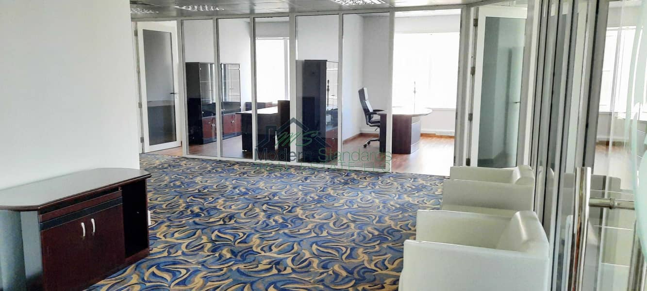 2 Lavish Furnished Office | Close To Metro | Sheikh Zayed Road