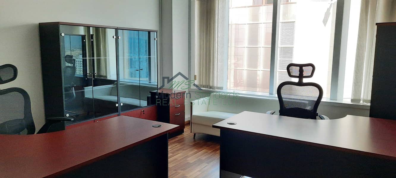4 Lavish Furnished Office | Close To Metro | Sheikh Zayed Road