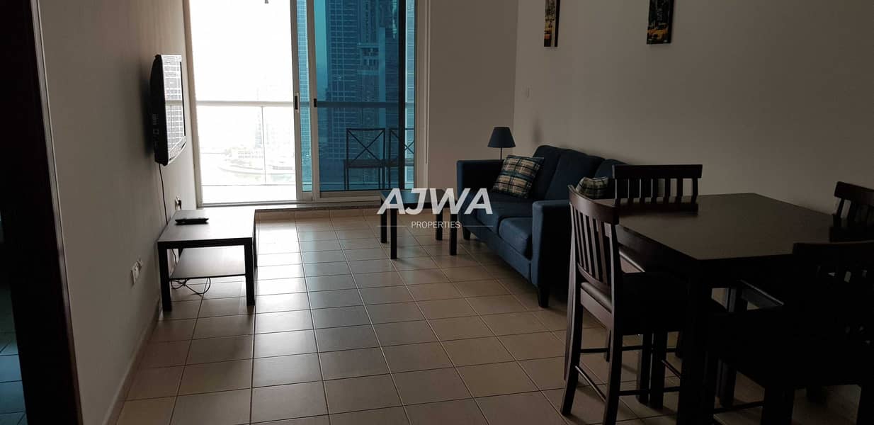 2 Spacious High Floor | Full Lake View | Furnished | In Front of Metro