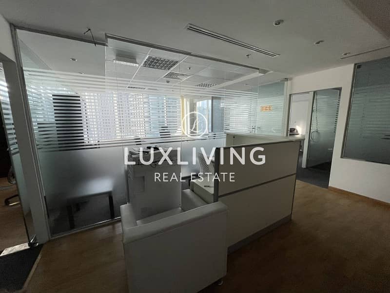 10 Hot Deal | Fully Fitted Office | Burj Khalifa View