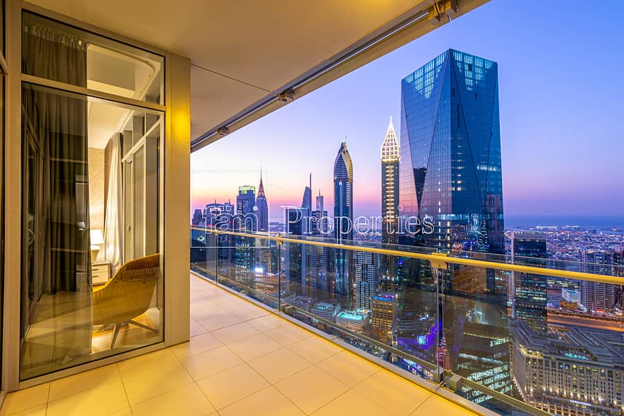 20 Skyline & Sheikh Zayed Road View | 1B | Swanky Interiors