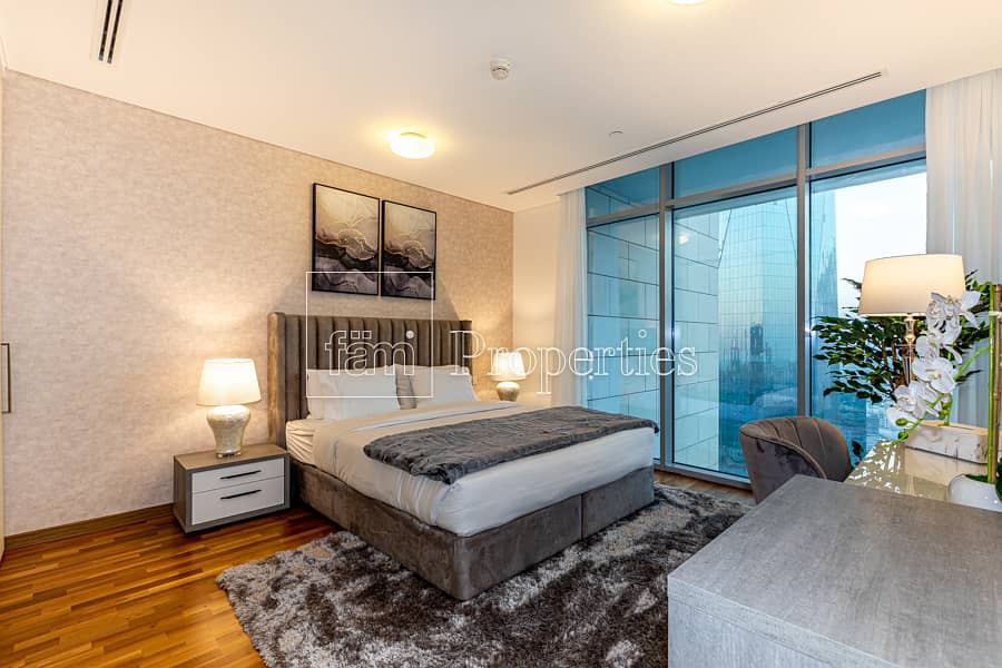 12 Duplex | Sheikh Zayed Road & Skyline View | Vast Living Space