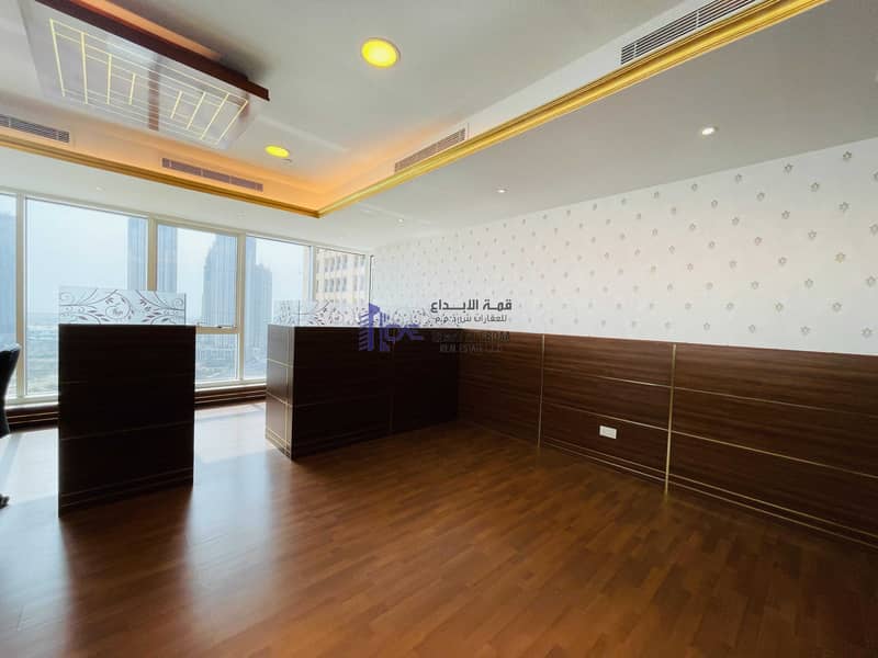4 Fitted Office Churchill Tower In Business  Bay