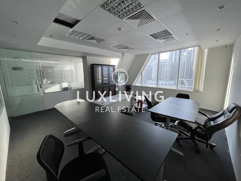 3 Hot Deal | Fully Fitted Office | Burj Khalifa View