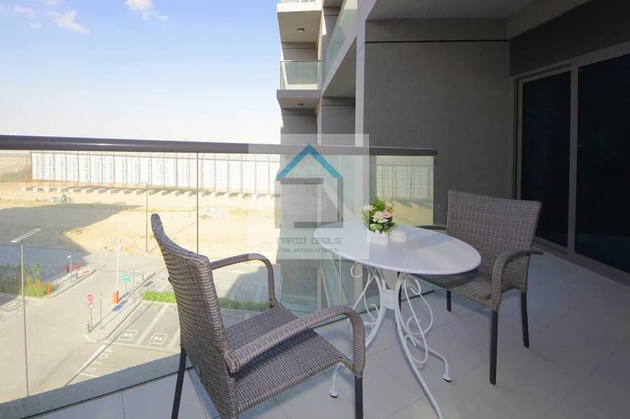 4 Fully Furnished 1BR Apartment with Balcony for Rent