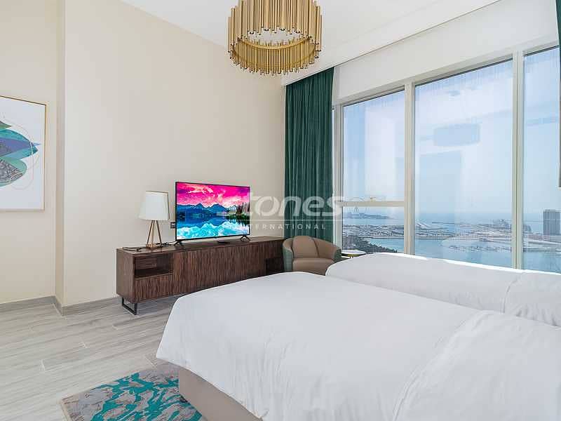 10 Stunning Sea View | Fully Furnished | High Floor