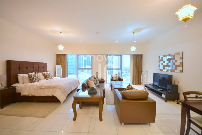 Fully Furnished Studio|City View|Gate Avenue view