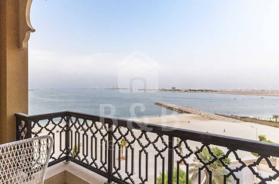 Spectacular Furnished Studio Apartment - Direct Sea View