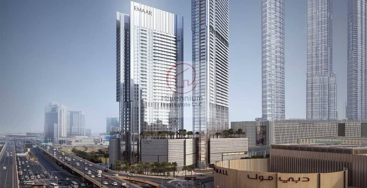 r !LUXURY| HIGH FLOOR | PRIME LOCA 2 Bedrooms | Burj Khalifa viewTION | FURNISHED