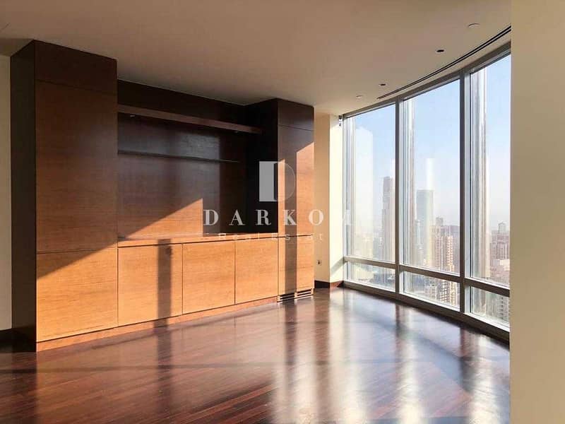 5 Burj Khalifa Tower | VACANT | 2 BR | Opera View | Unfurnished