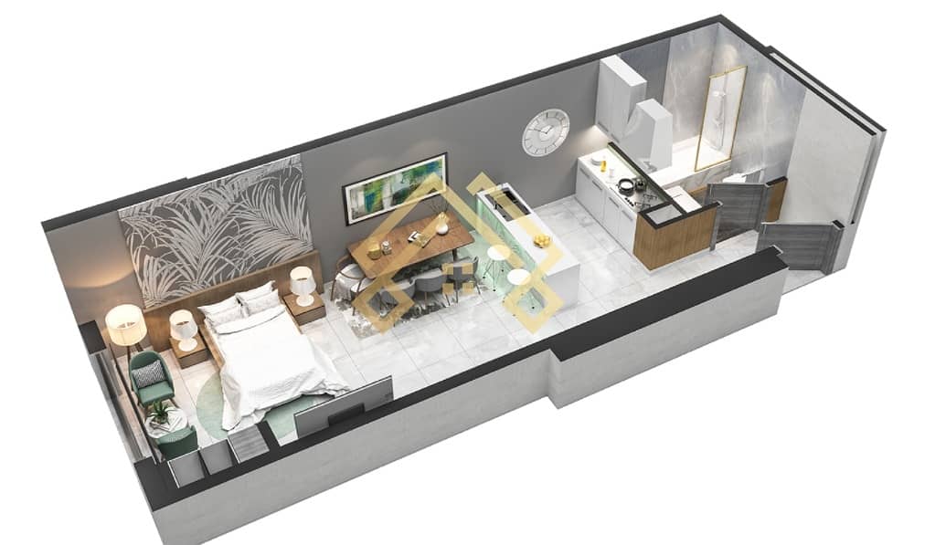 6 AMAZING-APARTMENT l FLEXIBLE PAYMENT PLAN and furnished