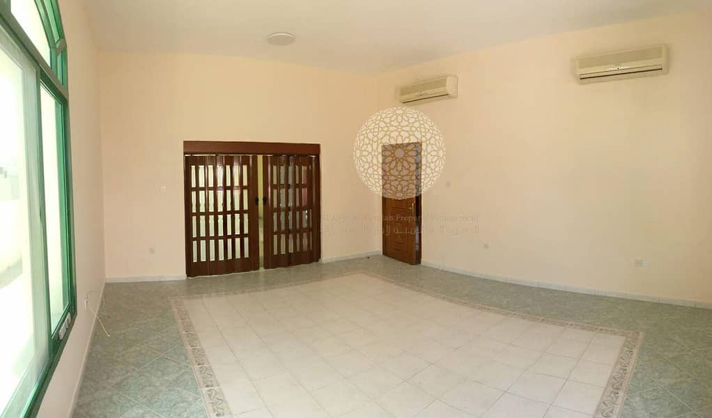 14 STAND ALONE TRADITIONAL 6 MASTER BEDROOM VILLA WITH MAJLIS OUTSIDE FOR RENT IN KHALIFA CITY A