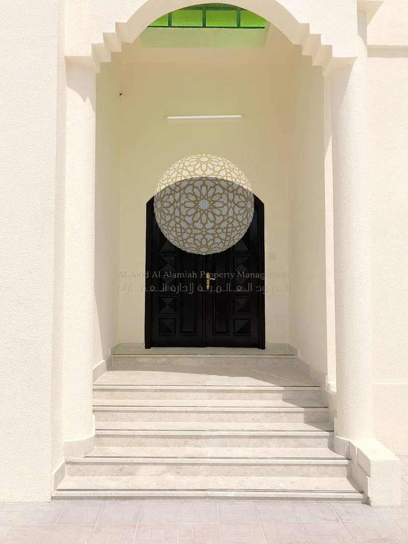 15 STAND ALONE TRADITIONAL 6 MASTER BEDROOM VILLA WITH MAJLIS OUTSIDE FOR RENT IN KHALIFA CITY A
