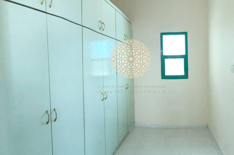 35 STAND ALONE TRADITIONAL 6 MASTER BEDROOM VILLA WITH MAJLIS OUTSIDE FOR RENT IN KHALIFA CITY A