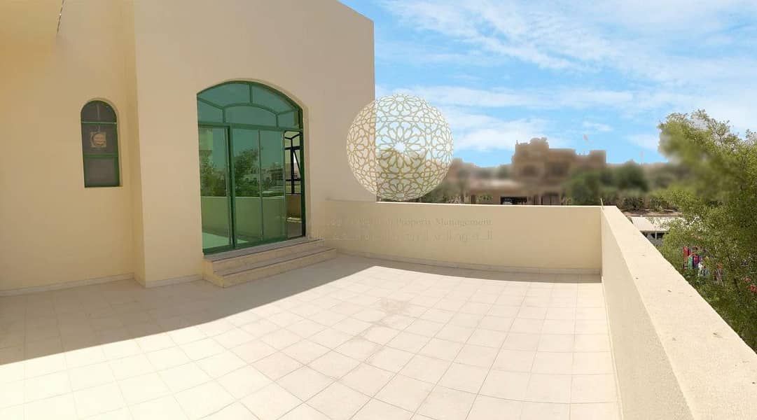 41 STAND ALONE TRADITIONAL 6 MASTER BEDROOM VILLA WITH MAJLIS OUTSIDE FOR RENT IN KHALIFA CITY A