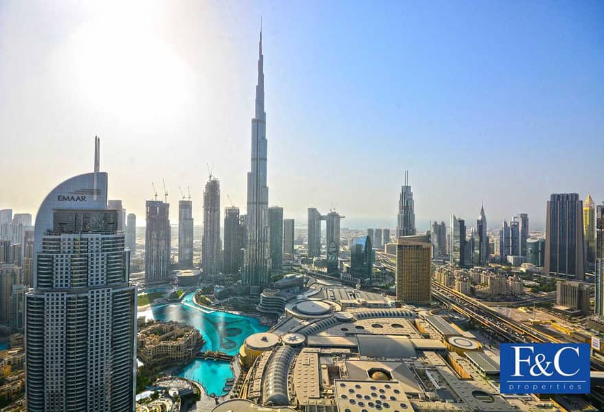 Incredible Burj Khalifa | High floor | Vacant