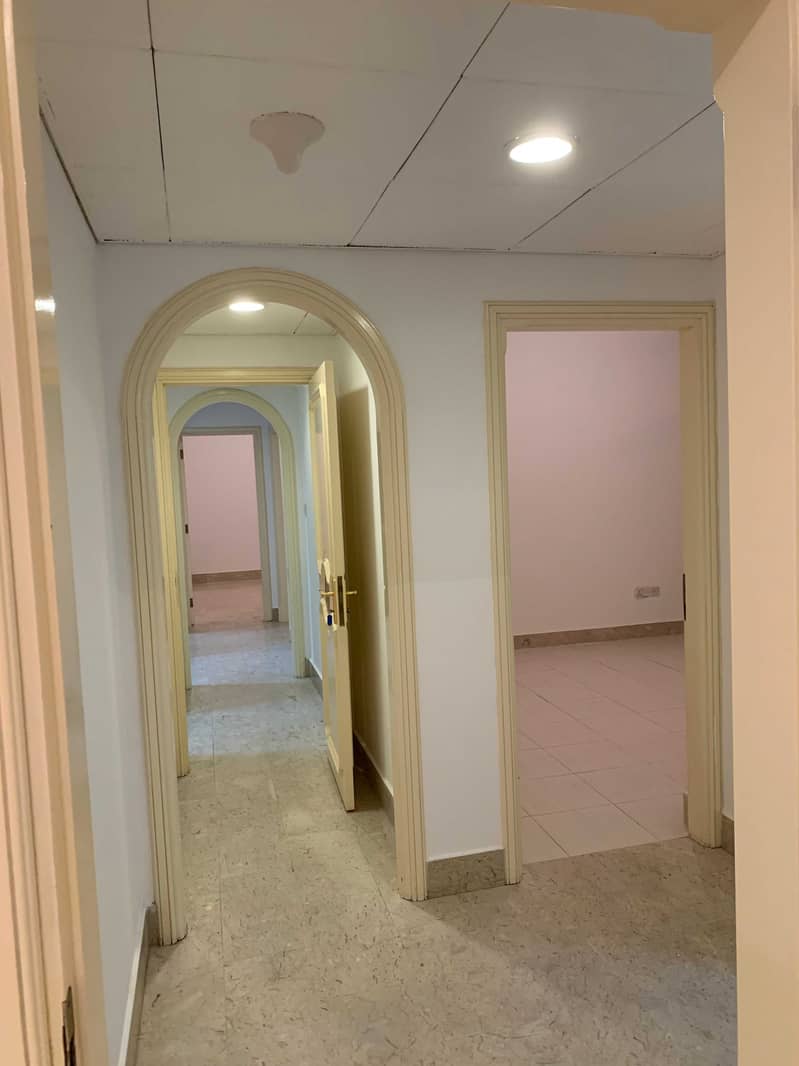 3 bkh available in corniche with maidroom 4 bathrooms