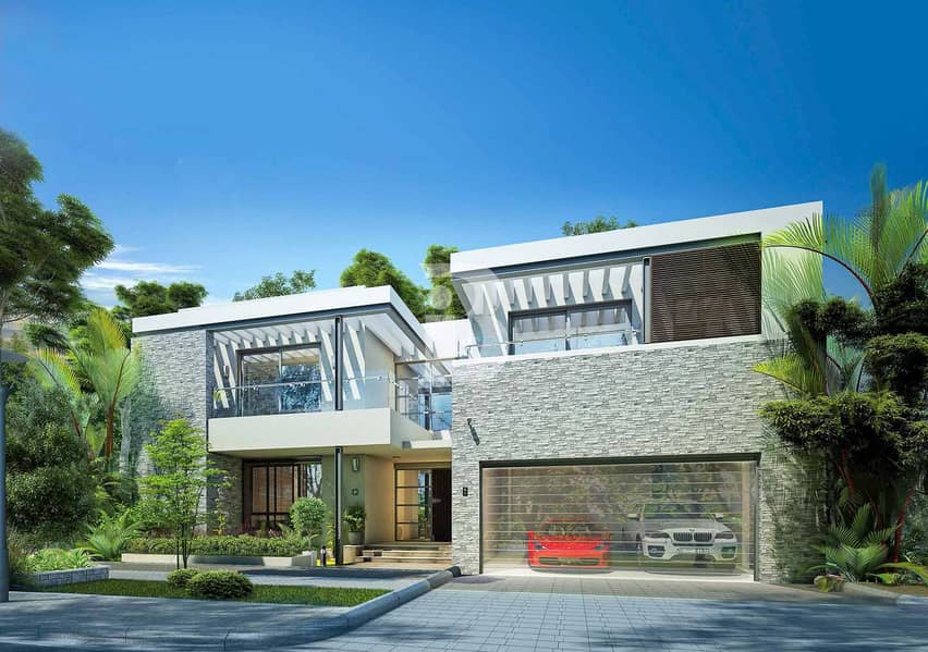 4 Bed villa|Forest Facing|5 year payment plan|