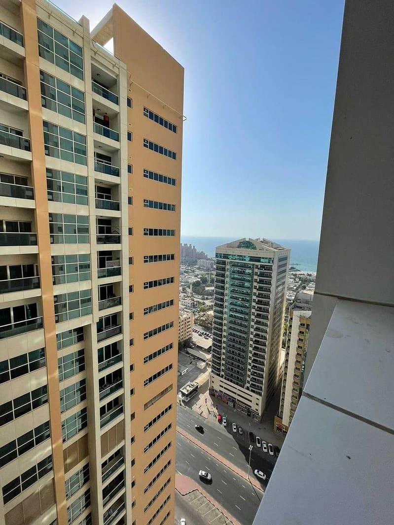 Furnished apartment for monthly rent in Ajman in Ajman One Towers