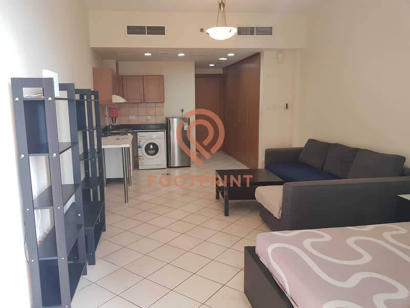 Large Studio | Semi Furnished | No Parking