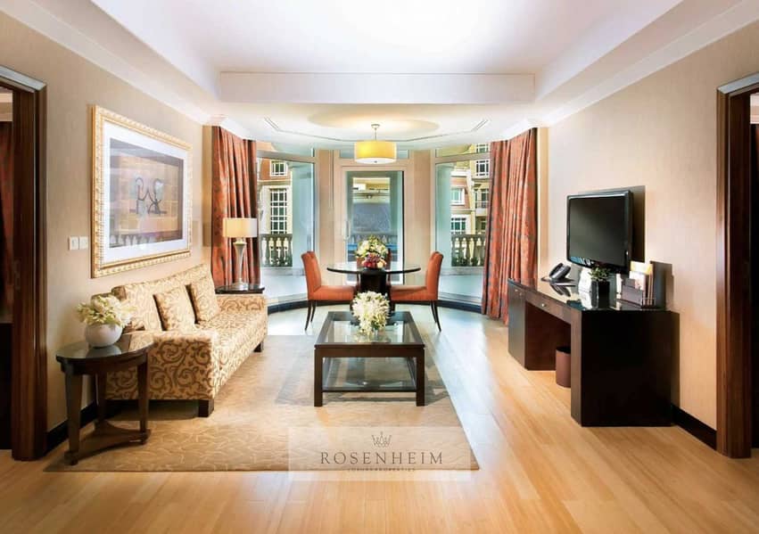 شقة فندقية في وسط مدينة دبي 3 غرف 240000 درهم - 5404222