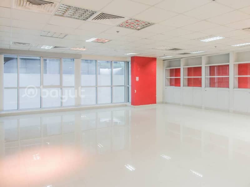 OFFICES FOR RENT 4500 SQFT- SHEIKH ZAYED RD - SHARAF DG MS-NO COMMISSION**  OFFER PRICE** *