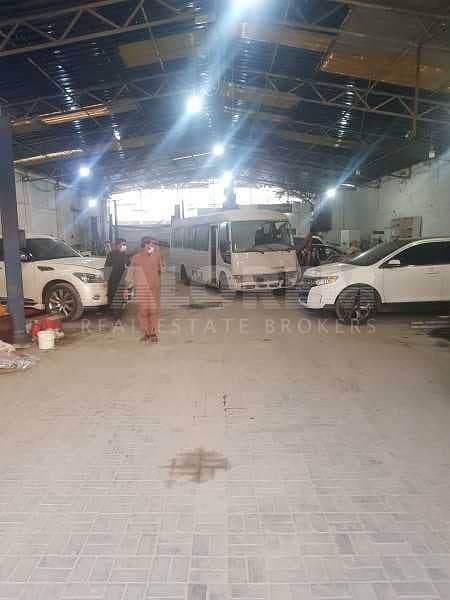 3 Warehouse with Open Area for Car Workshop for Rent Ind. Area-2