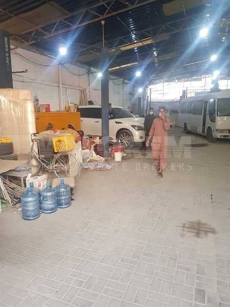 4 Warehouse with Open Area for Car Workshop for Rent Ind. Area-2