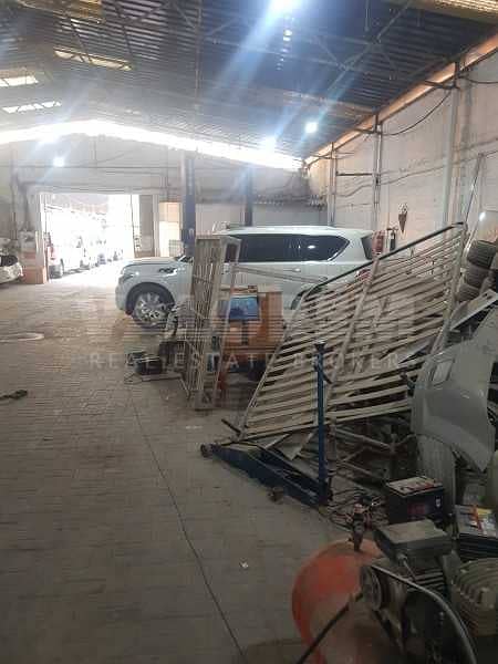 5 Warehouse with Open Area for Car Workshop for Rent Ind. Area-2