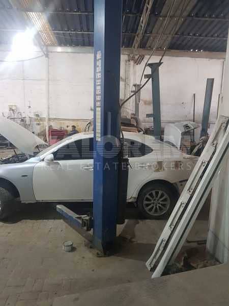 11 Warehouse with Open Area for Car Workshop for Rent Ind. Area-2