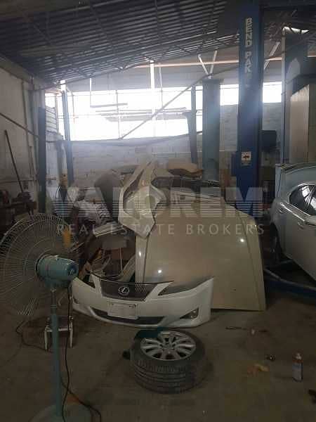 12 Warehouse with Open Area for Car Workshop for Rent Ind. Area-2