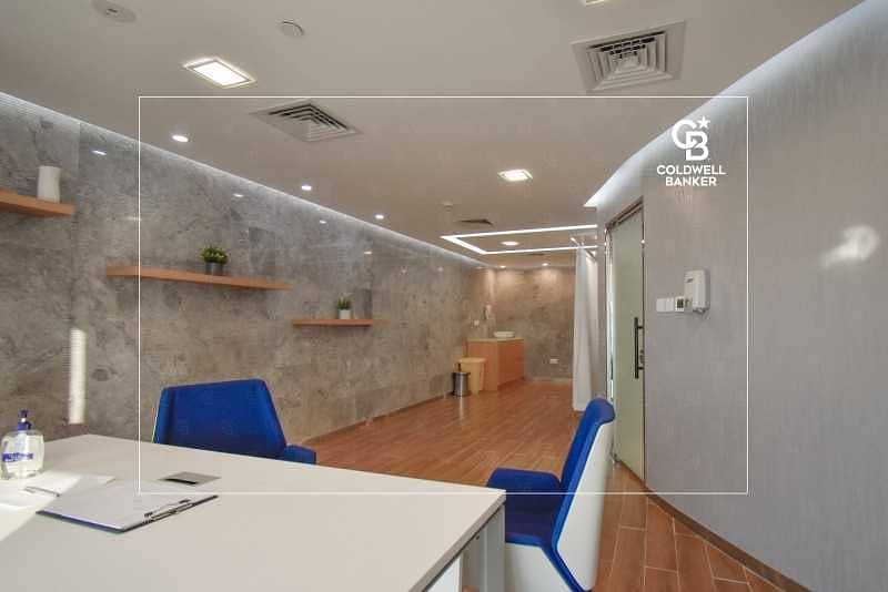 23 Fitted clinic  | One Business Bay by Omniyat | Spacious