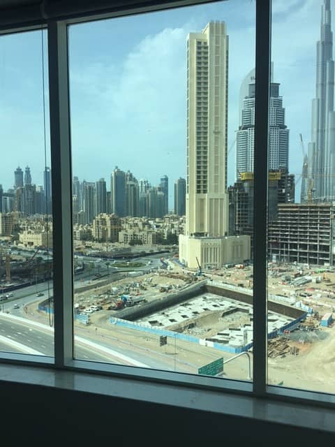 Ready to Move in Office -Facing Burj Khalifa