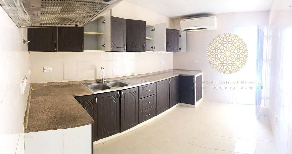 21 GOLDEN DEAL!! 4 BEDROOM COMPOUND VILLA WITH MAID ROOM FOR RENT IN KHALIFA CITY A