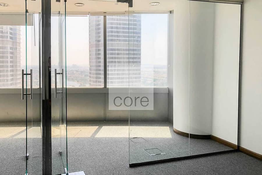 3 Fitted Office in Gold | Partitions | High Floor