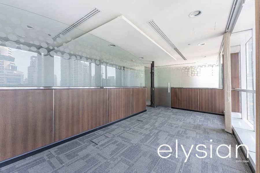 7 Vacant | Fitted Office | High Floor | Lake View