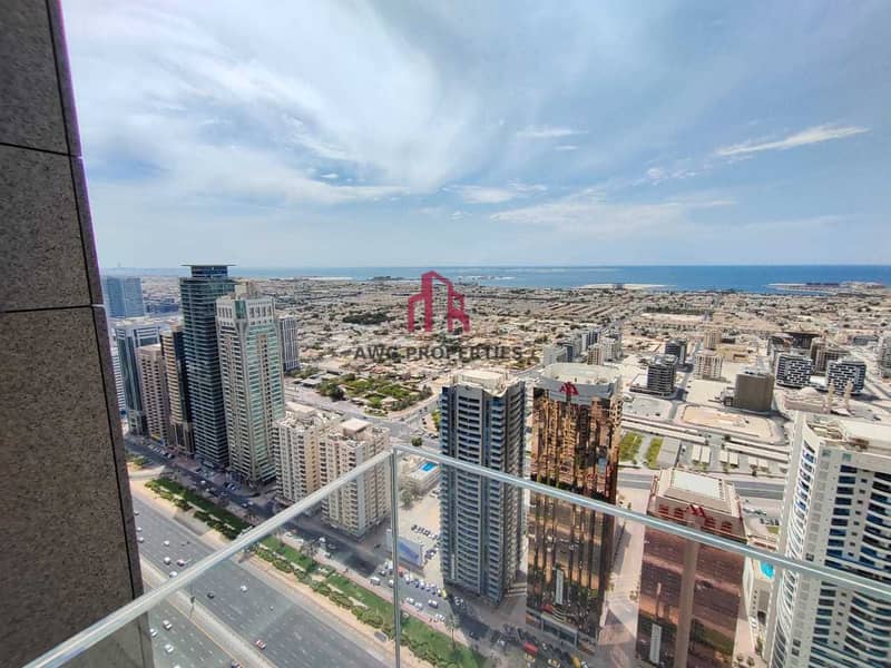 15 SEA VIEW!BURJ VIEW!1 MONTH FREE! SEMI FURNISHED KITCHEN!